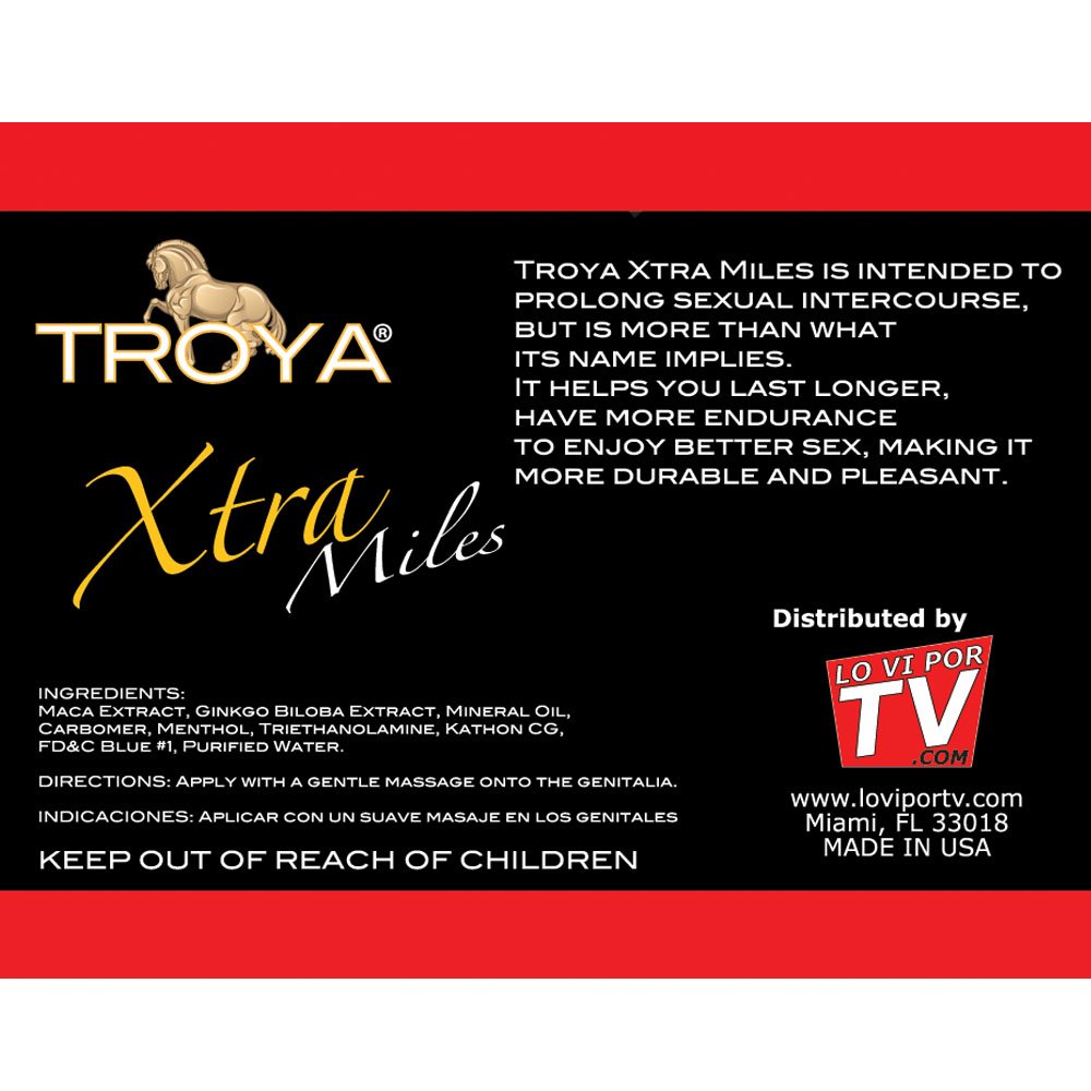 Xtra Mile by TROYA®- Delay Cream image 3