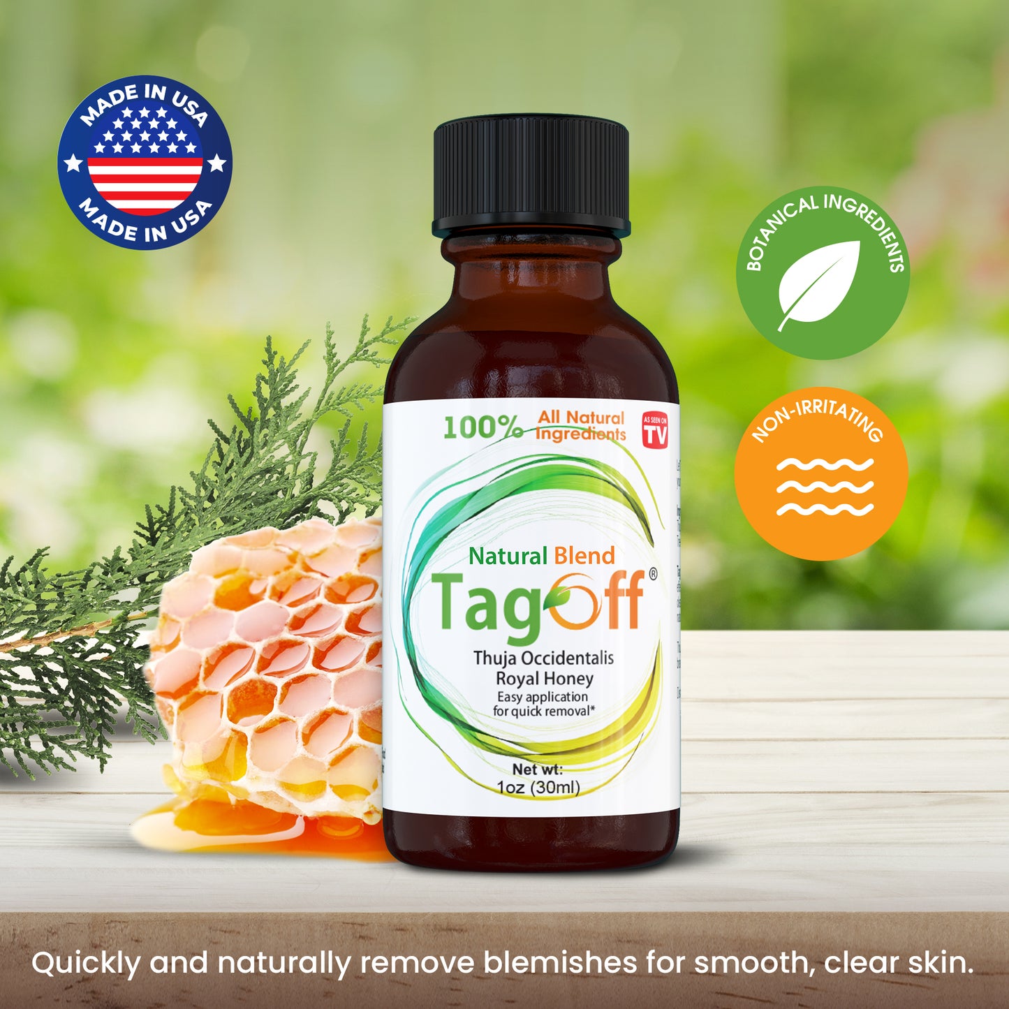 TAG OFF: Natural Skin Tag Remover for Clear, Healthy Skin