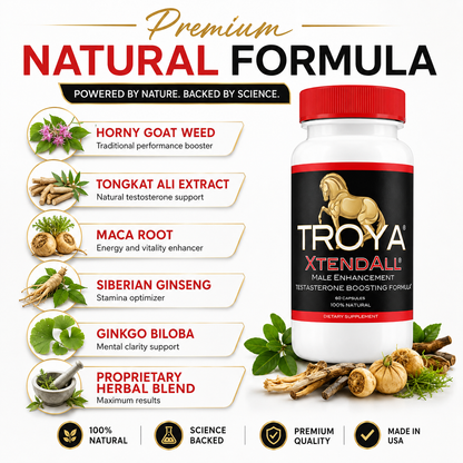 Troya XTENDALL: Premium Testosterones for Peak Vitality