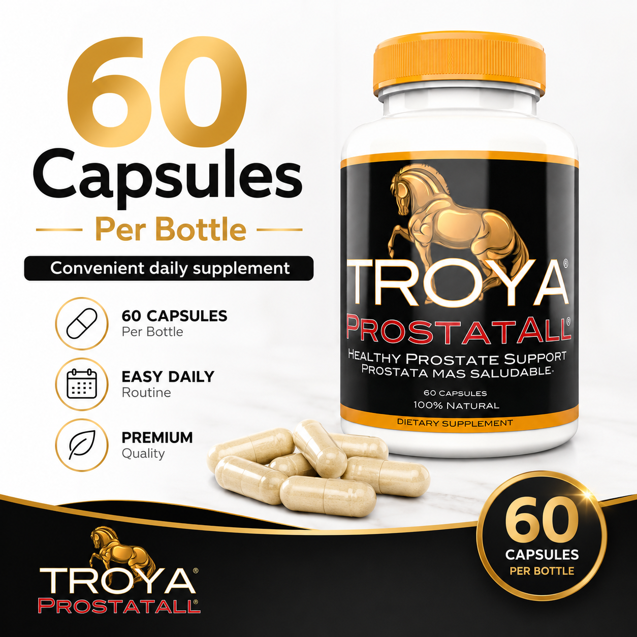 PROSTATALL TROYA Prostate Health Supplement