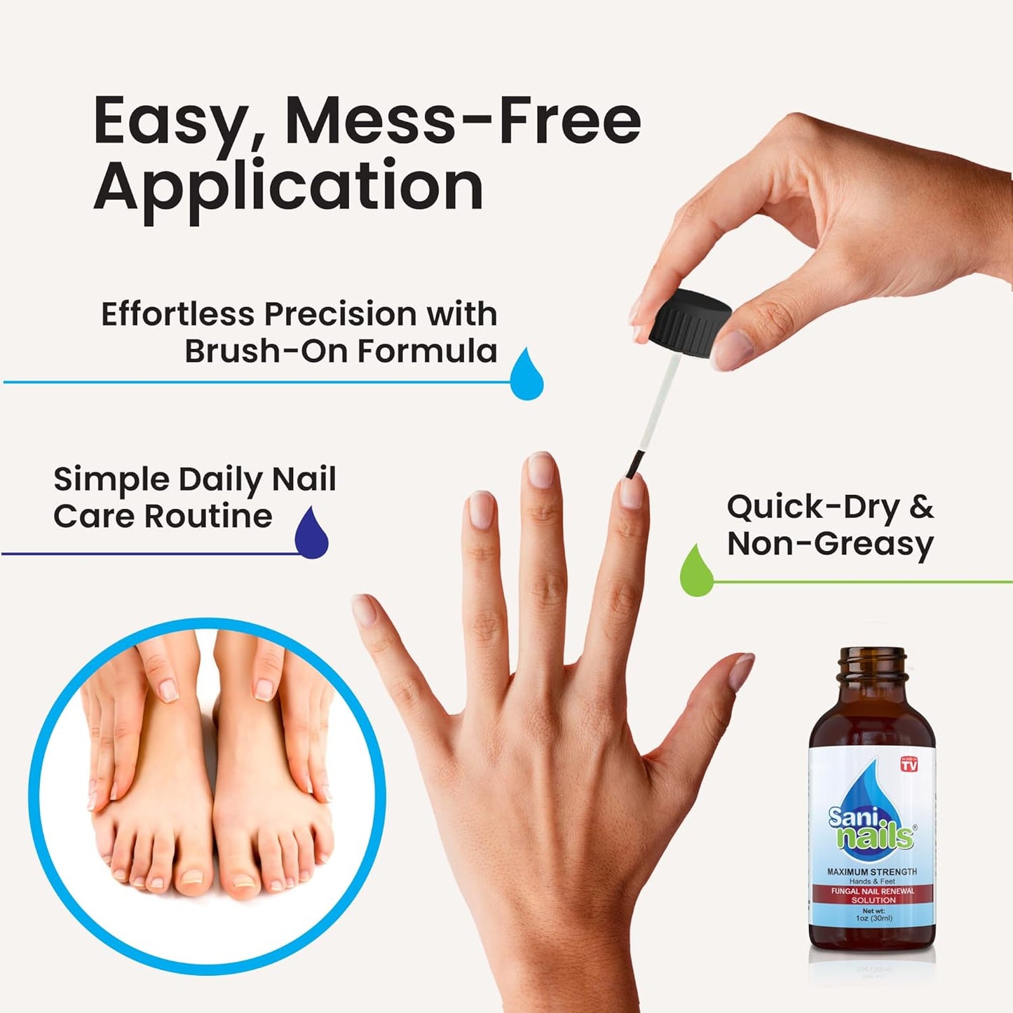 SANI NAILS: Eliminate Nail Fungus Fast!