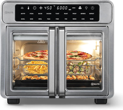Kitchen Elite 26 Quart French Door Air Fryer Oven