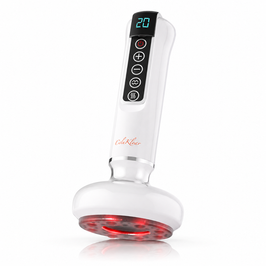 NuFlair CeluKlear Handheld Electric Vacuum Body Massager – 12 Adjustable Suction Levels, Cordless