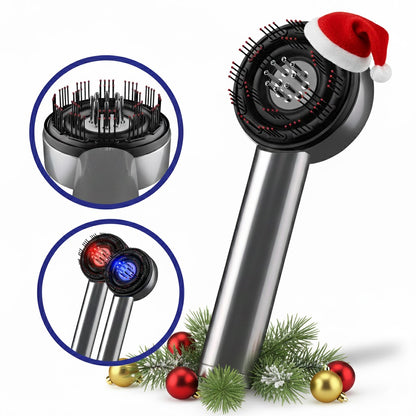 NuFlair Scalp Massage & Oil Applicator Brush – Cordless Tool with Built-In Reservoir – 3 Modes, Rechargeable, Ergonomic Design for Daily Hair Oil Routine