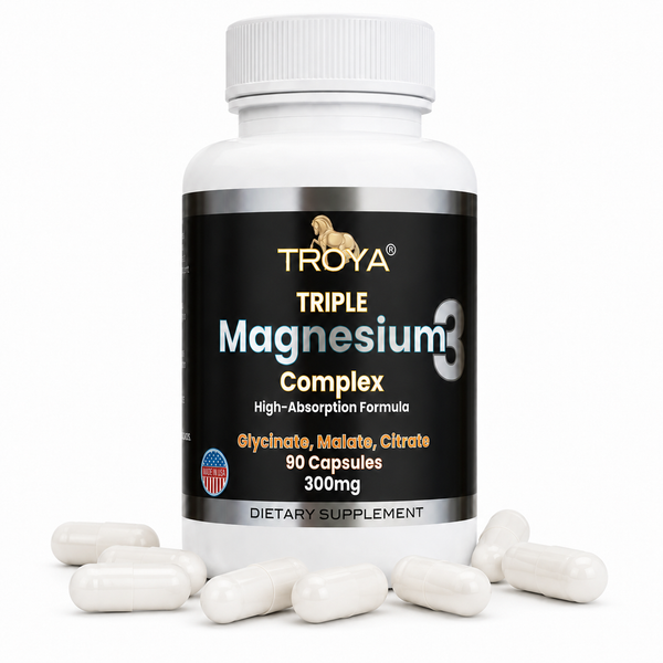 Troya Triple Complex Magnesium –Glycinate, Citrate & Malate