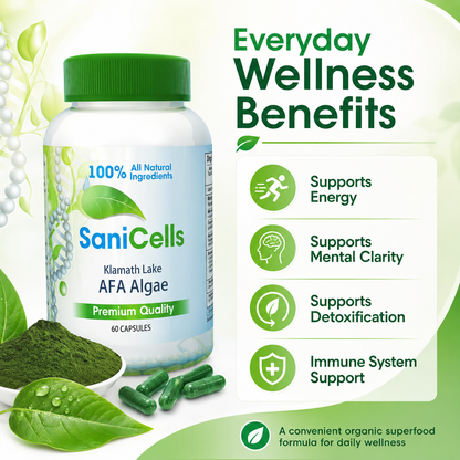 Sani Cells AFA Blue-Green Algae Capsules