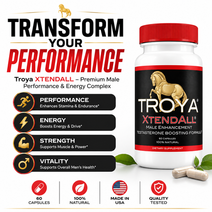 Troya XTENDALL: Premium Testosterones for Peak Vitality