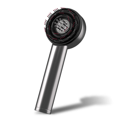 NuFlair Scalp Massage & Oil Applicator Brush – Cordless Tool with Built-In Reservoir – 3 Modes, Rechargeable, Ergonomic Design for Daily Hair Oil Routine