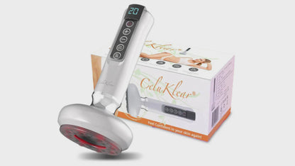 CeluKlear CVT Electric Vacuum Cupping Therapy Massager 3-in-1