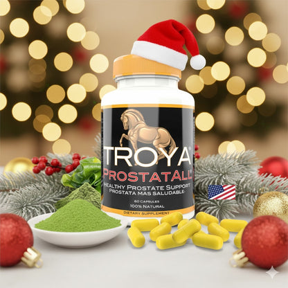 PROSTATALL TROYA Prostate Health Supplement - Stop frequent bathroom trips -  Effective Natural DHT Blocker Supplement