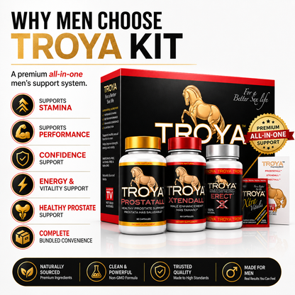 TROYA KIT: Complete 4 products for Male Wellness